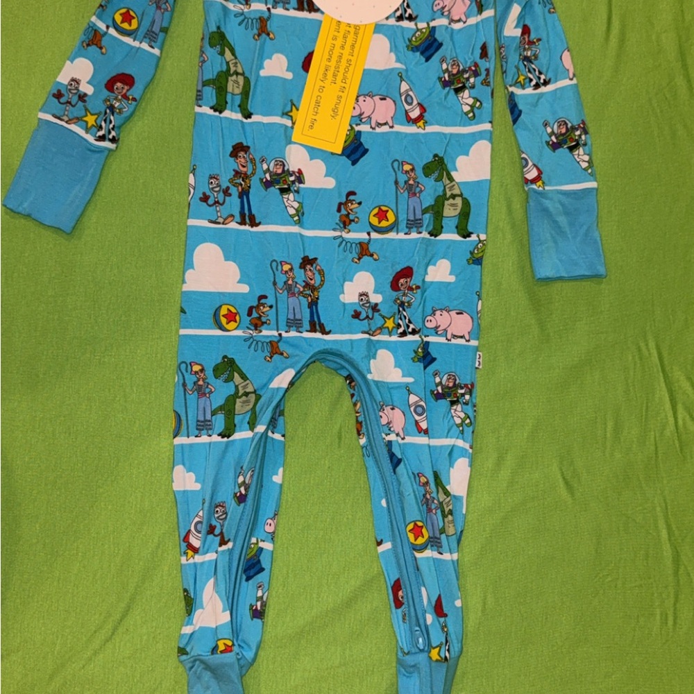 Little Sleepies Blue Toy Story One-Piece Pajama